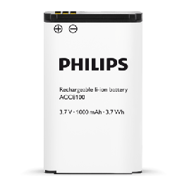 Philips ACC8100 Li-Ion Rechargeable Battery : Replacement battery for Philips DPM