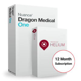 Dragon Medical One for Mac : Powered by Helium.  Dragon Medical One plus Helium bundle allows you to run Dragon Medical natively on your Windows and Mac environments.