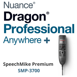 Dragon Professional Anywhere + Dictation Microphone
Includes Dragon Anywhere Mobile App. Buy DPA Voice Recognition in Australia from VoiceX - Nuance authorised reseller and Australian Technical Support for Dragon in Australia