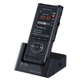 Olympus OM System DS-9100 Digital Voice Recorder with Option CR-21 docking cradle