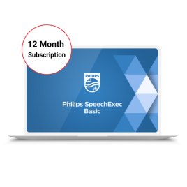 Philips SpeechExec Basic Transcribe V12: 12 Month License