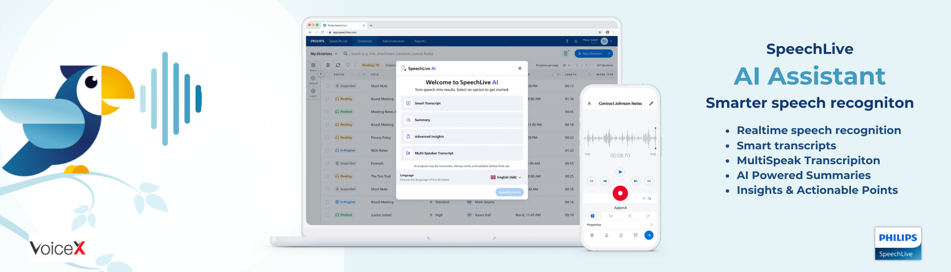 SpeechLive AI