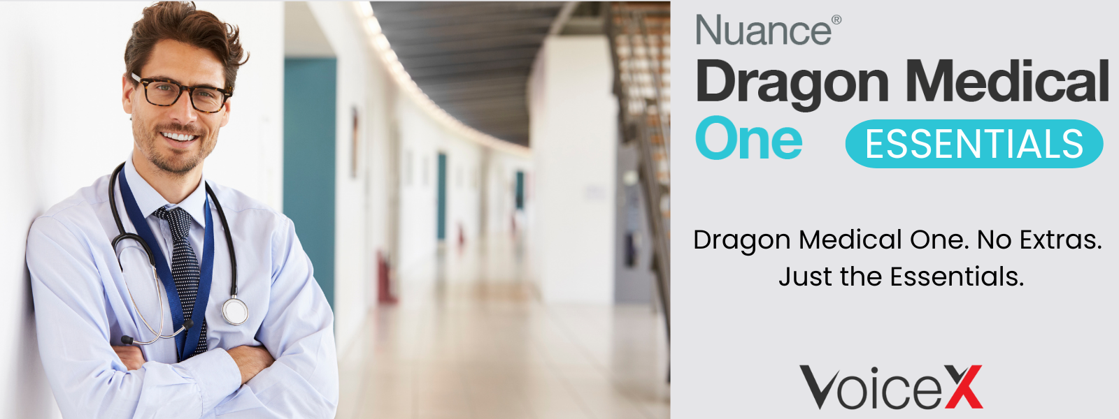 Dragon Medical One Essentials Banner